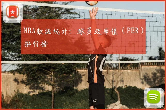 NBA数据统计:球员效率值(PER)排行榜